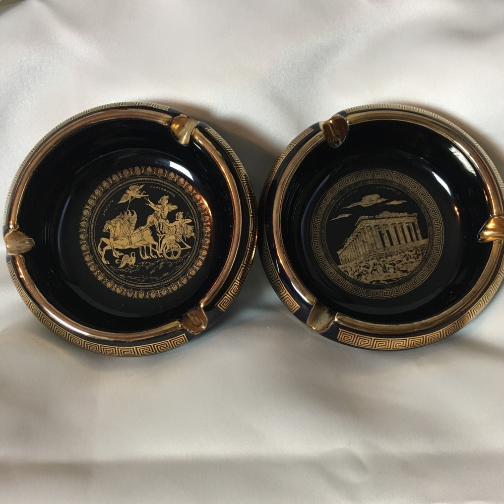 Inias handmade in Greece ash trays